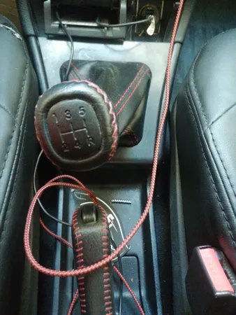 سردنده  مدل SLX-BRL مناسب برای پژو 405 به همراه گردگیر دنده و روکش ترمز دستی