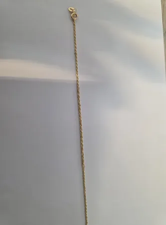 دستبند طلا 18 عیار زنانه مدل طنابی سوپر 750