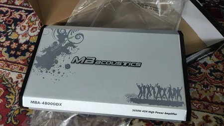آمپلی فایر خودرو ام بی آکوستیک مدل MBA-48000DX