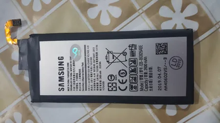 باتری موبایل مدل S6 EDGE ظرفیت 3000 میلی آمپر ساعت مناسب برای گوشی موبایل سامسونگ galaxy S6 EDGE