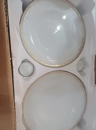 سرویس غذاخوری 28 پارچه 6 نفره چینی زرین ایران مدل  ایتالیااف ریوا درجه عالی