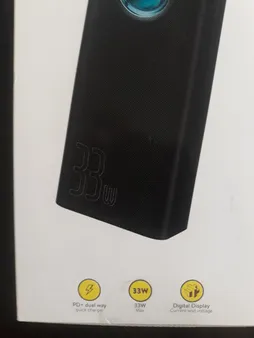 پاوربانک باسئوس مدل PPLG-A01 ظرفیت 30000 میلی آمپر ساعت