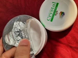 تجریه خرید ماسک موی مغذی کریستال مدل بدون آبکشی حجم 500 میلی لیتر