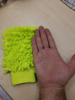 دستمال میکرو فایبر خودرو جی ام مدل 1010