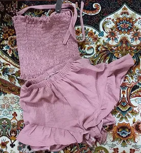 تجریه خرید ست تاپ و شلوارک زنانه مدل تابستانه