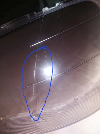 طلق چراغ جلو مدل فابریک مناسب برای پژو پارس بسته 2 عددی