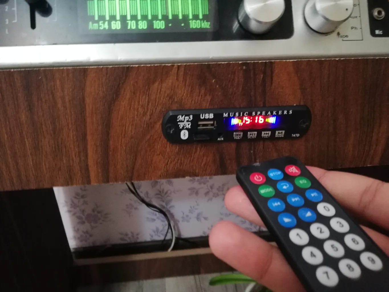 ماژول ام پی تری پلیر بلوتوثی مدل 747D