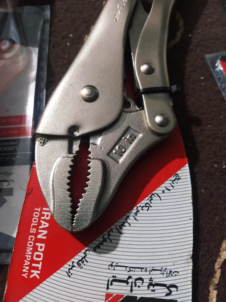 انبر قفلی ایران پتک کد 162 سایز 10 اینچ