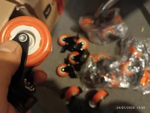 تجریه خرید چرخ کفی‌دار مدل ترمز دار کد CHKT04 مجموعه 4 عددی