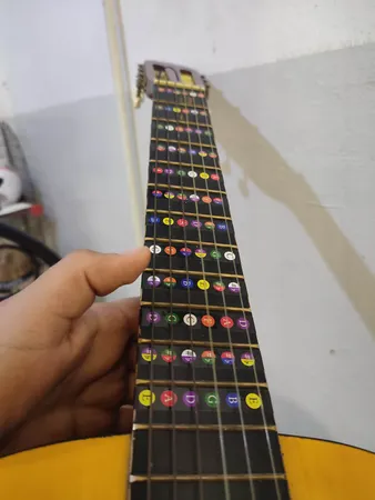 برچسب نت گیتار هارمونی مدل Hny کد 1