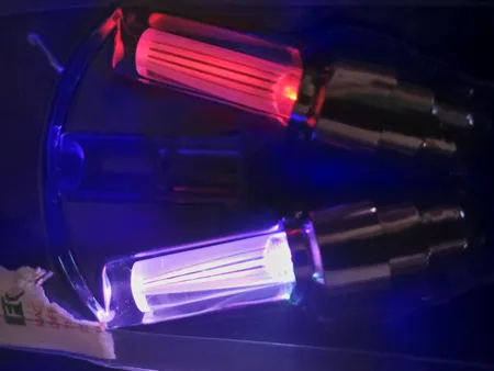 چراغ چرخ دوچرخه آیرون من مدل Rb20 بسته 2 عددی