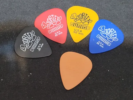 پیک گیتار دانلوپ مدل Tortex Standardمجموعه 5 عددی