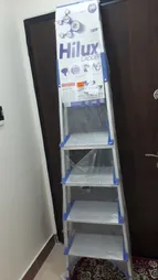 نردبان 5 پله آلوم پارس پله مدل هایلوکس