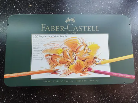 مداد رنگی 120 رنگ فابر-کاستل مدل Polychromos