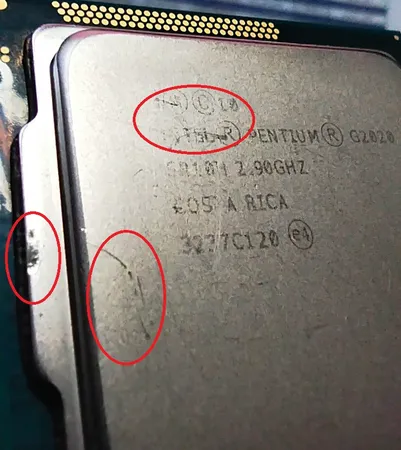 پردازنده مرکزی اینتل سری Ivy Bridge مدل Pentium G2020 Tray