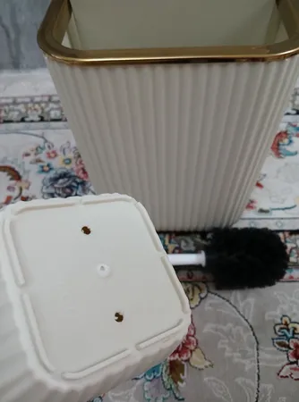 ست سطل و فرچه همارا طرح 4 گوش مدل بادبزنی زبرا