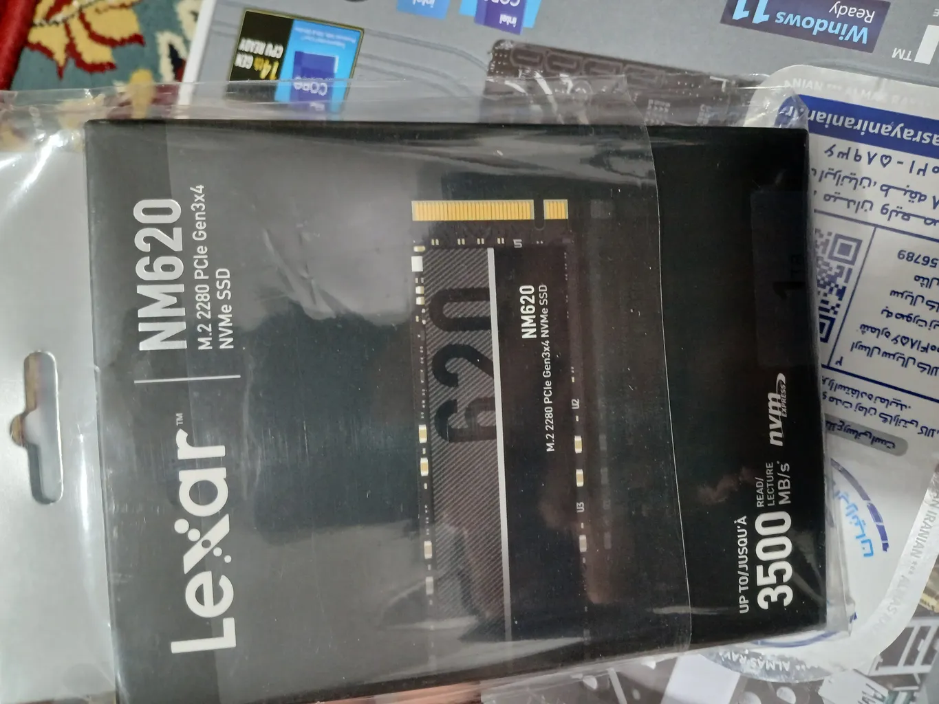 اس اس دی اینترنال PCIe Gen3 x4 لکسار مدل NM620 ظرفیت 1 ترابایت