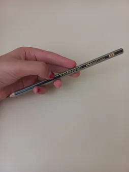 مداد طراحی فابر کاستل مدل گلد فابر با درجه سختی نوک 6B