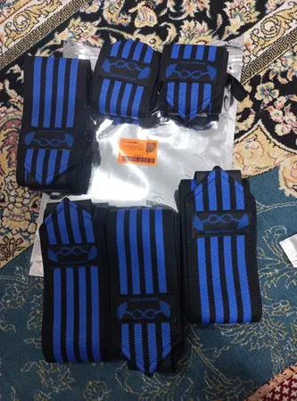 ست مچ بند و زانوبند و آرنج بند بدنسازی چیاکو مدل B17PRO مجموعه 6 عددی