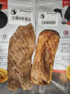 تجریه خرید تشویقی سگ هاپومیل مدل چیپس پوست کله گاو Beef Scalp Chips وزن 100 گرم