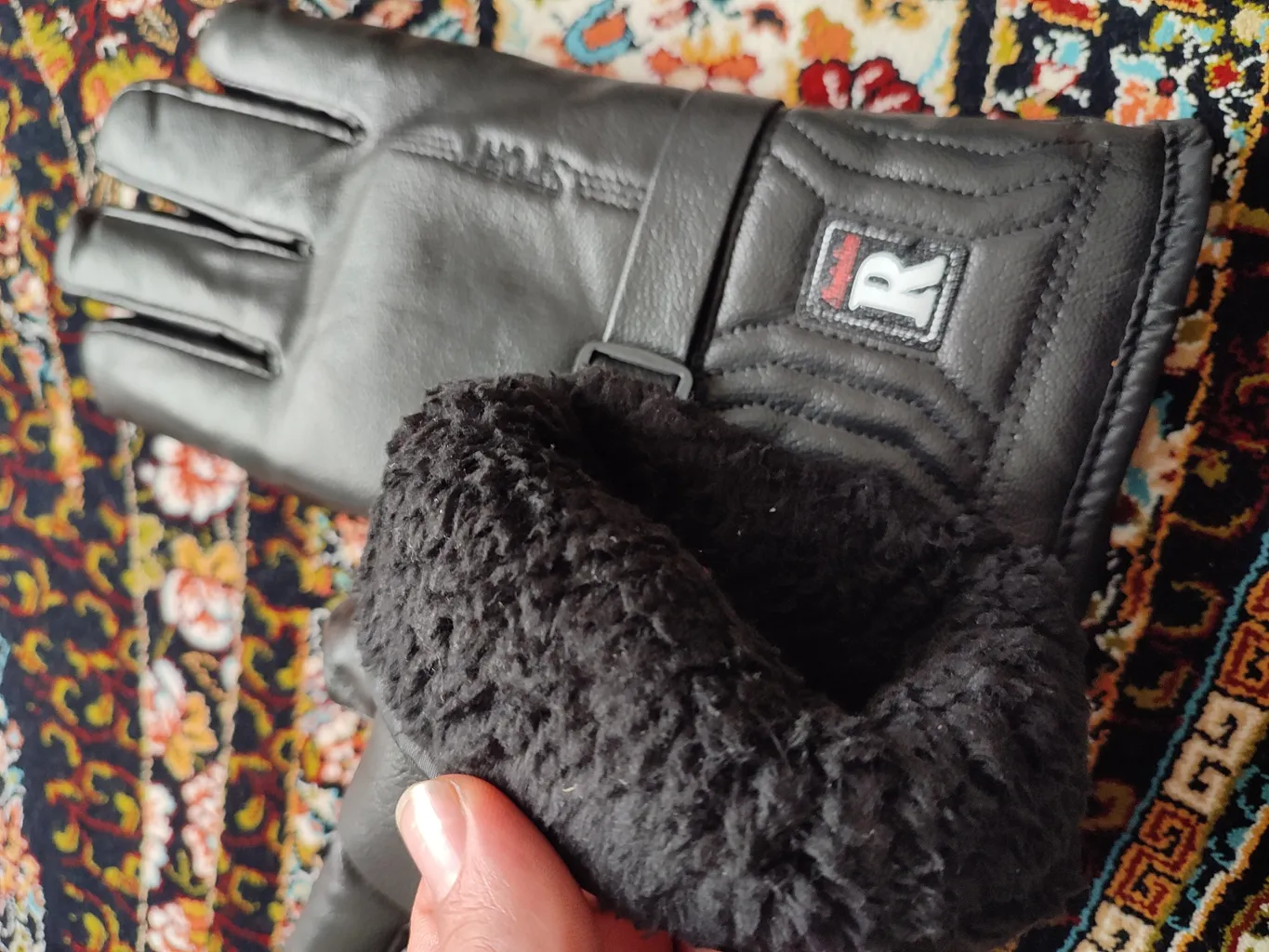 دستکش موتورسواری مدل R کد 1005