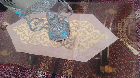 ست رومیزی  3 تکه مدل رومی کد RM003