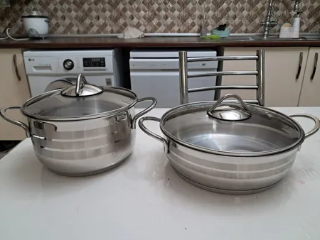 قابلمه دستی لوکس مدل استیل کد 1402 سایز 20