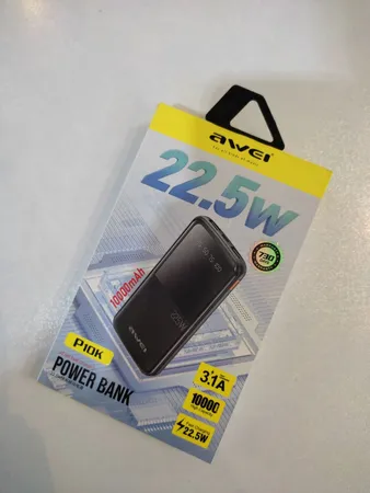 پاوربانک 22.5 وات اوی مدل P10K 22.5W ظرفیت 10000 میلی آمپر ساعت