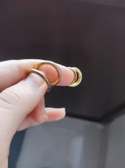 پیرسینگ گوش زنانه پایتخت مدل PS524_O مجموعه 4 عددی