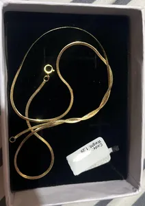 تجریه خرید زنجیر هرینگبون طلا 18 عیار زنانه مایا ماهک مدل MM1348