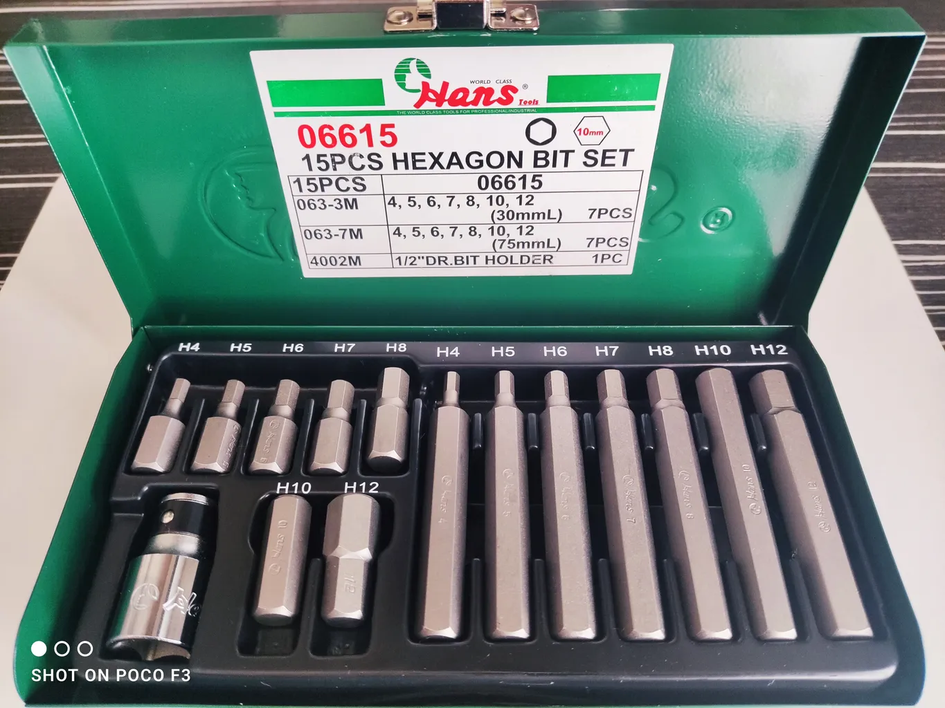 مجموعه 15 عددی بکس آلنی هنس مدل 06615