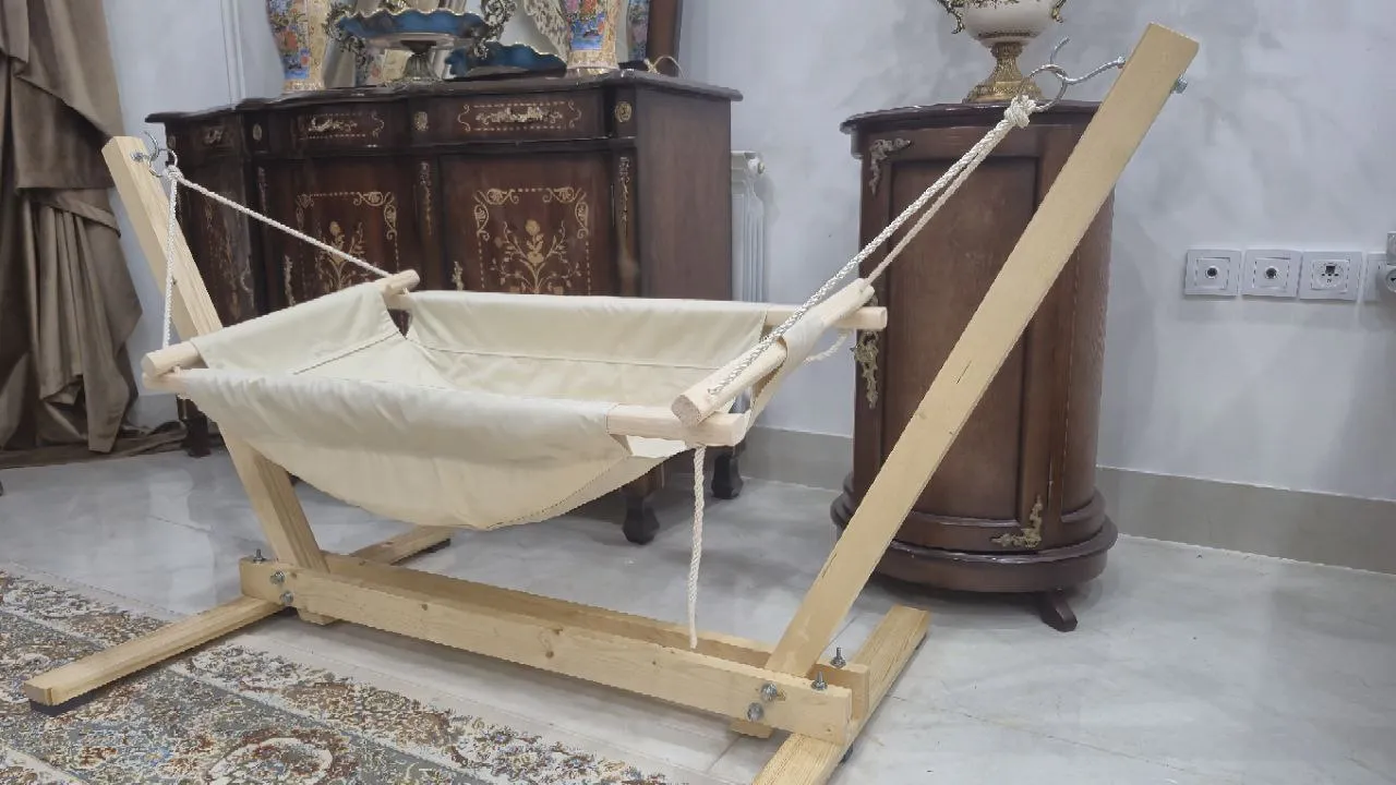 گهواره نوزاد مدل سنتی ننو