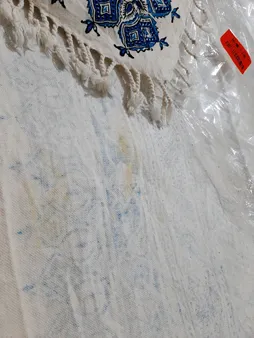 روميزي قلمكار عطريان طرح گل انگوري كد G405