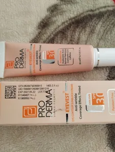 تجریه خرید کرم رنگی ضد چروک دور چشم پرودرما مدل Coverage حجم 20 میلی لیتر