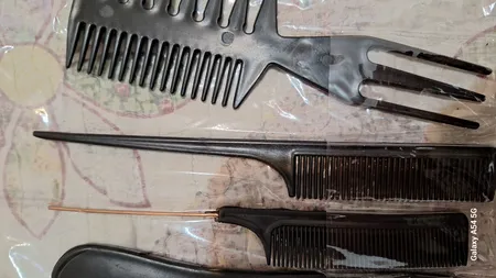 ست شانه مو سافاری کد 31282 بسته 10 عددی