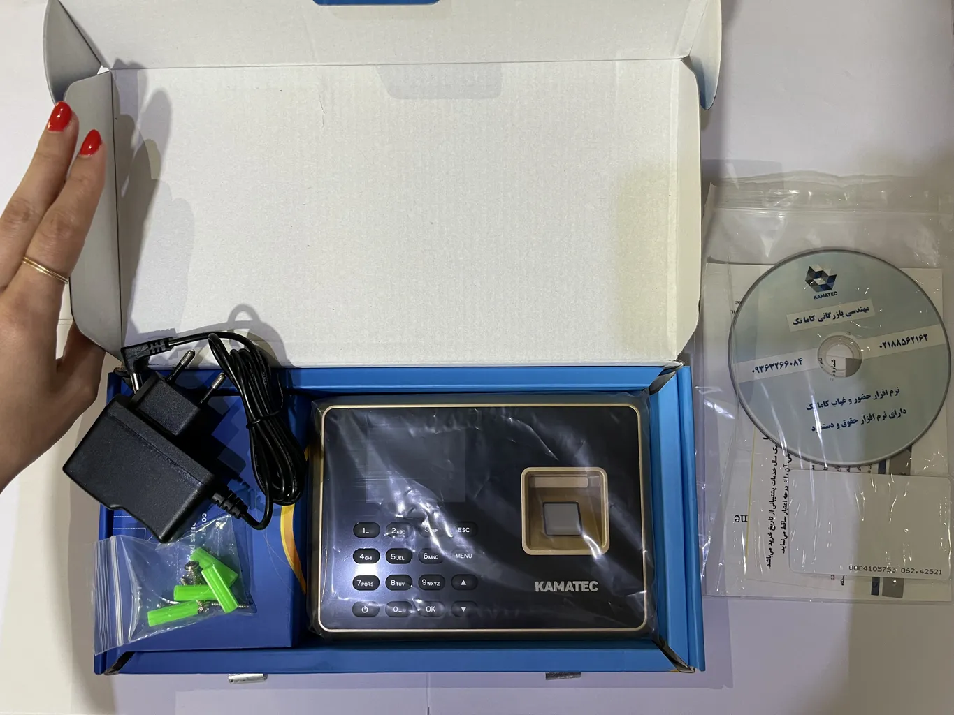 دستگاه حضور و غیاب مدل Kamatec K10