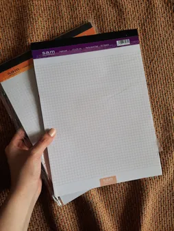 لگال پد شطرنجی مدل A4 بسته 60 عددی