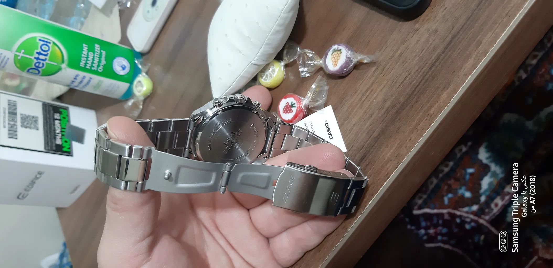 ساعت مچی عقربه ای مردانه کاسیو کد EFV-570D-7A