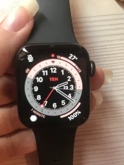 ساعت هوشمند اپل واچ سری 6 مدل 40mm Aluminum Case with  Sport silicone Band