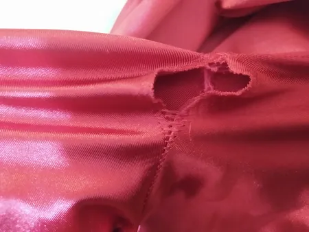 لگینگ زنانه مدل کمر پهن براق کد 4384 رنگ سرخابی