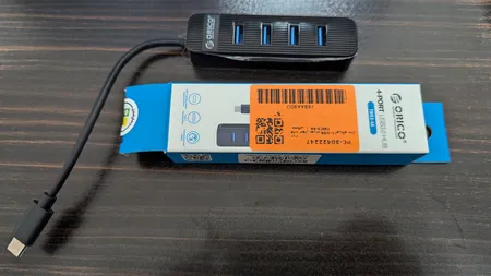 هاب چهار پورت USB-C اوریکو مدل TWC3-4A