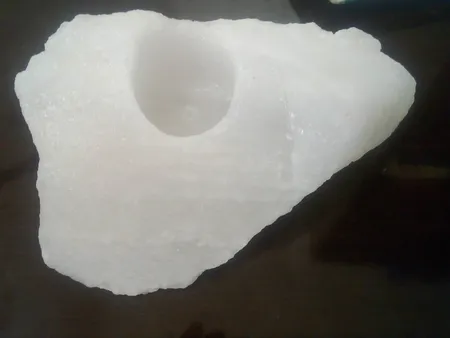 جا شمعی سنگ نمک مدل MT402