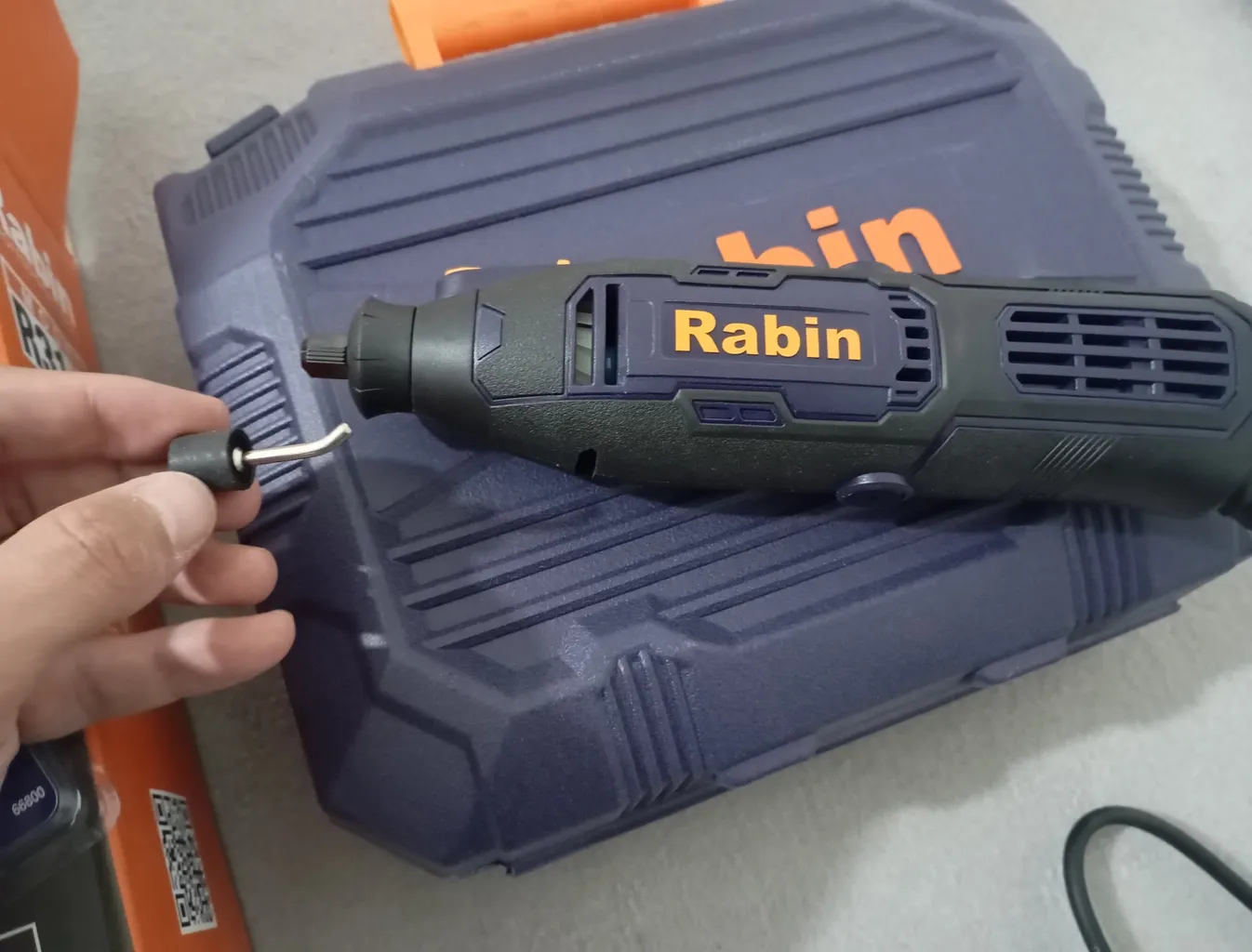 فرز انگشتی دیمر دار 130 وات رابین مدل R3110 مجموعه 107 عددی