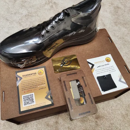 کفش روزمره مردانه چرم عطارد مدل چرم طبیعی کد SH37