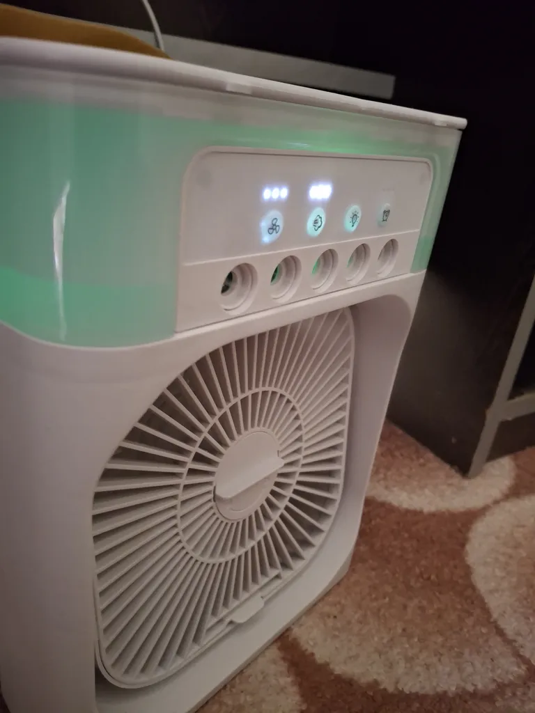 پنکه رومیزی مدل مه پاش