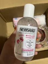تجریه خرید محلول پاک‌کننده آرایش صورت نیوساد مدل میسلار واتر حجم 250میلی‌لیتر