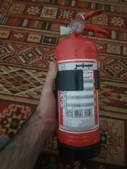 کپسول آتش نشانی سپهر مدل 1 وزن 1 کیلوگرم