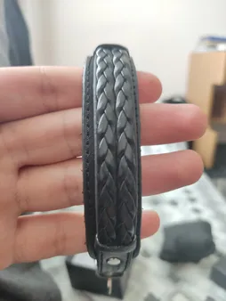 دستبند چرم وارک مدل دارا کد rb374