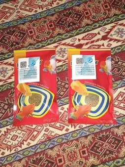 غذای خشک ماهی انرژی مدل مینی گرانول 20 گرم