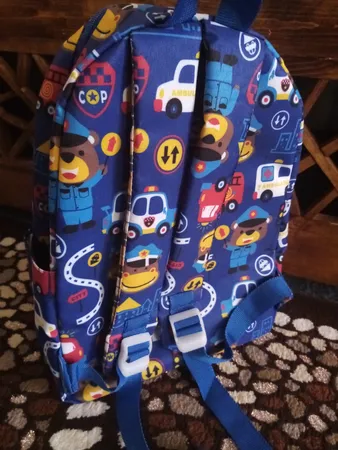 کوله پشتی پسرانه مدل پلیس